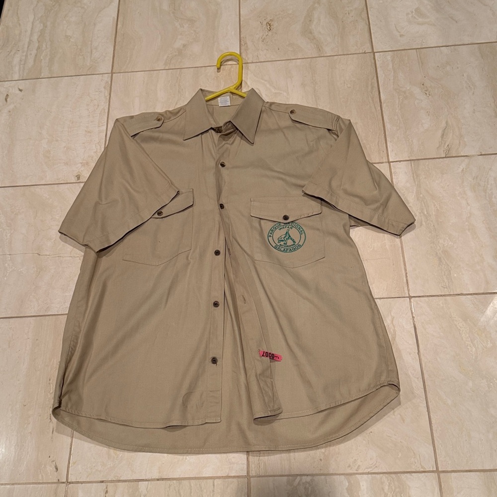 Galapagos National Park Broadcloth Explorer Shirt
